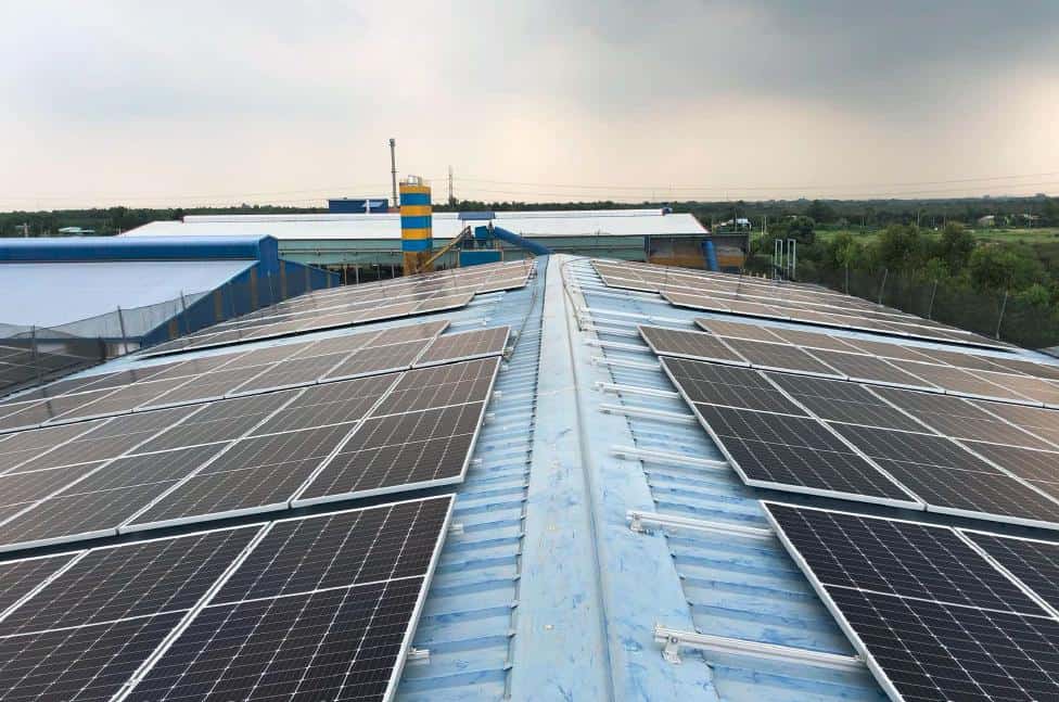 Solaranlage bei Thien Nam Elevator